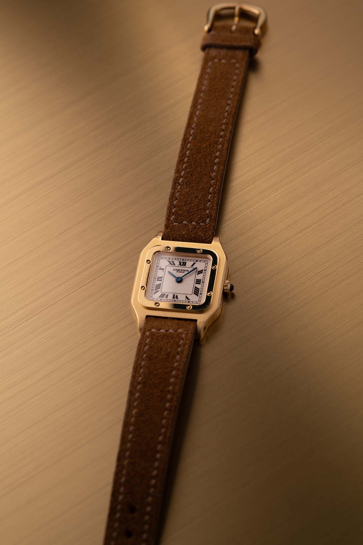 Cartier Santos Dumont CPCP Mechanical Yellow Gold 1577